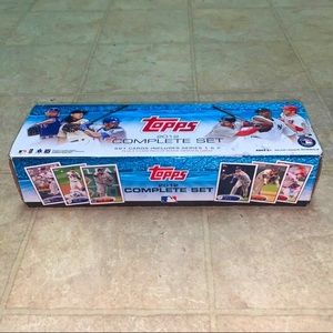 2012 complete Topps baseball set (opened)